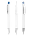 thumbnail image 3 of Bolígrafo de 1,0 mm, rotulación uniforme, suministros para exámenes, dibujo en la oficina Punto azul, 3 of 4