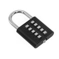 thumbnail image 1 of 10 Digit Password Combination Padlock Zinc Alloy Suitcase Smart Password Lock, 1 of 8