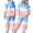 Blue, variant on Kids Printed Hoodie Set - Pullover Hooded Sweatshirt & Matching Joggers, Fun & Comfy Casual Outfit for Boys & Girls Pink 140