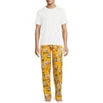 thumbnail image 2 of Cheetos Men's Chester Cheetah Allover Print Adult Lounge Sleep Pajama Pants, 2 of 4