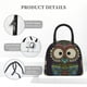 thumbnail image 4 of Balery Boho Owl Bolsa de Almuerzo para Mujeres, Caja de Almuerzo, Bolsa de Almuerzo Pequeña Impermeable, Tote de Almuerzo Reutilizable con Gran Capacidad, 4 of 6