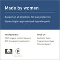 thumbnail image 3 of LOLA Super Tampons, Organic Cotton, Compact Plastic Applicator, 60 Count, 3 of 10