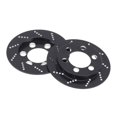 thumbnail image 3 of Vogacara Pinzas de freno 1/10 de 4 piezas, actualizaciones de aleación de coche trepador de control remoto, pieza de repuesto para decoración de estilo Kits de construcción modelo Negro Vogacara FN001269-02, 3 of 6