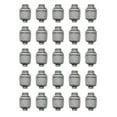 thumbnail image 1 of ARCADORA 25 Pcs Liquid Tight Conduit Connector 1/2 Inch PVC Non Metallic for Electrical Wiring Marine Construction HVAC, 1 of 4