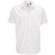 thumbnail image 1 of B&C - Camisa de manga corta Modelo Smart (Tallas grandes) para Hombre Caballero - Fiesta/Trabajo/Eventos importantes (Blanco), 1 of 2