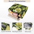 thumbnail image 5 of Avocado Fruit Corduroy Tote Bag Handbag Large Messenger Bag Shoulder Crossbody Zipper Bag Purse, 5 of 8