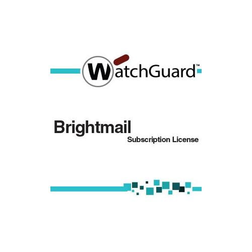 WatchGuard Brightmail Subscription license ( 1 year ) 1000 seats for XCS 1180, 280, 580, 770R, 880 by WatchGuard