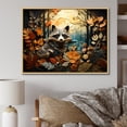 thumbnail image 1 of Designart Raccoon Animal framed wall art, Curious Raccoon composition I , Raccoon framed wall art decor, Multi-Color Modern Natural framed wall art, 44x34 inches Natural brown color Frame, 1 of 5
