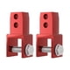 thumbnail image 4 of Adaptador de extensión de altura de amortiguador trasero universal para motocicleta (2 unidades) Rojo, 4 of 9