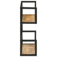 thumbnail image 2 of vidaXL Wall Shelf 80x20x60 cm Rough Mango Wood, 2 of 5
