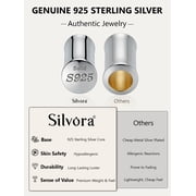Silvora Cuban Link Chain Anklets for Women 925 Sterling Silver 8.6-10 Inch Adjustable Waterproof Ankle Bracelets Summer Beach Holiday, Birthday, Mothers Day Gifts