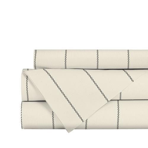 Johnson Home Premium 160 GSM Ultra Plush, Breathable and Durable, Combed Cotton Flannel Sheet Set - Deep Pocket - Easy to Fit - Cozy Bed Sheets