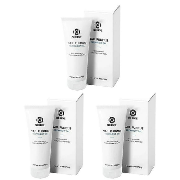 3pcs Fungal Nail Treatments Gel for Toenail Fingernail, Quick Absorption Nail Strengthening Cream, Nails Care Supplies