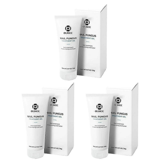 3pcs Fungal Nail Treatments Gel for Toenail Fingernail, Quick Absorption Nail Strengthening Cream, Nails Care Supplies