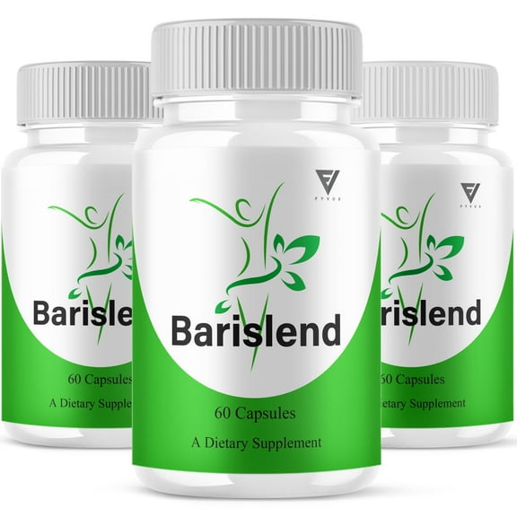 (3 Pack) Barislend Advanced Formula Bari Slend Capsules, Barislends Premium Wellness Supplement Formulated for Overall Health & Wellness (180 Capsules)