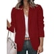 thumbnail image 1 of Chaquetas Blazer para mujer Cárdigan con frente abierto Chaqueta de manga larga Chaqueta informal de oficina Blazers, 1 of 2