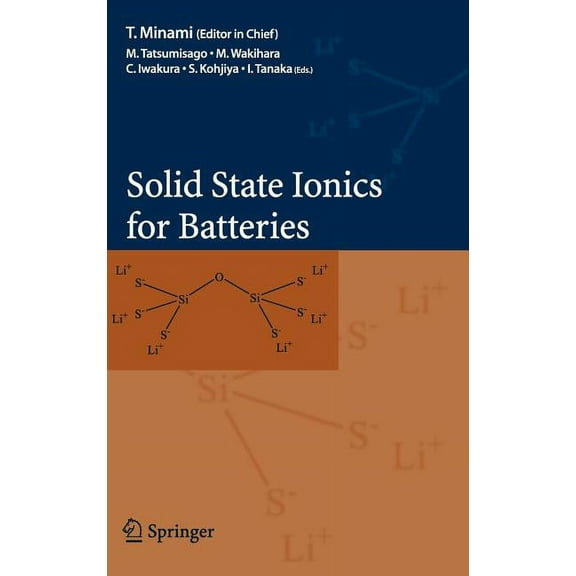 Solid State Ionics for Batteries, (Hardcover)