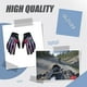 thumbnail image 4 of Guantes de ciclismo Sonducket de otoño invierno impermeables y duraderos rosa XL Type1 NO1, 4 of 6