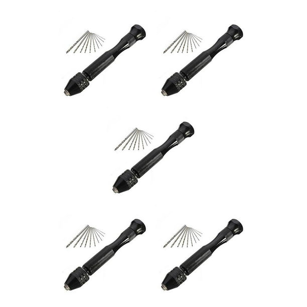 Speravity Micro brocas helicoidales, multipropósito, precisas, para carpintería, compactas, giratorias, 360 °, silenciosas, con llavero, colgante, Tipo 2 5piezas Speravity CBP228515