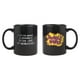thumbnail image 2 of Taza de café ABYSTYLE Bubble Logo Cerámica Negra, 2 of 4