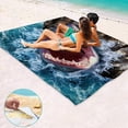 thumbnail image 1 of Fête du Canada Kcavykas Saison de la Rentrée Scolaire, Couverture de Plage Résistante au Sable, Tapis de Plage Extra Grand, Grand et Compact Tapis Sans Sable à Séchage Rapide, Léger et pour 4-6 Adultes Voyage Fête Sports Camping Randonnée, 1 of 7