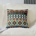 thumbnail image 2 of Boho Exotic Pillow Covers 16x16 Set of 2 Bohemian Aztec Decorative Throw Pillow Covers Cases Home Decor Modern Geometric Cushion Case for Couch Sofa Outdoor, 2 of 6