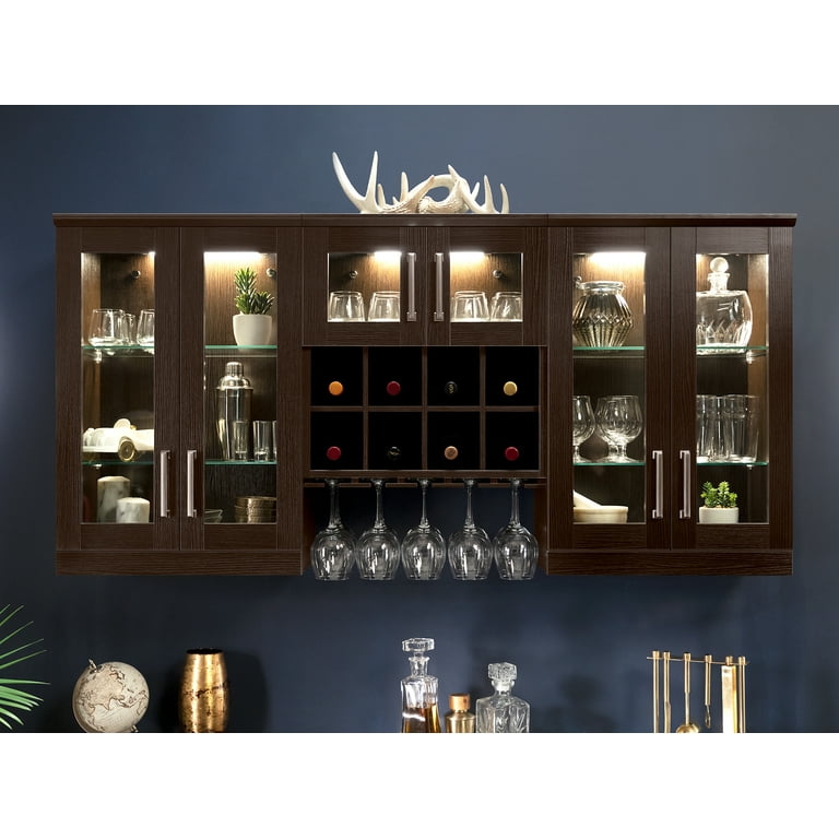 Home bar outlet cabinet set