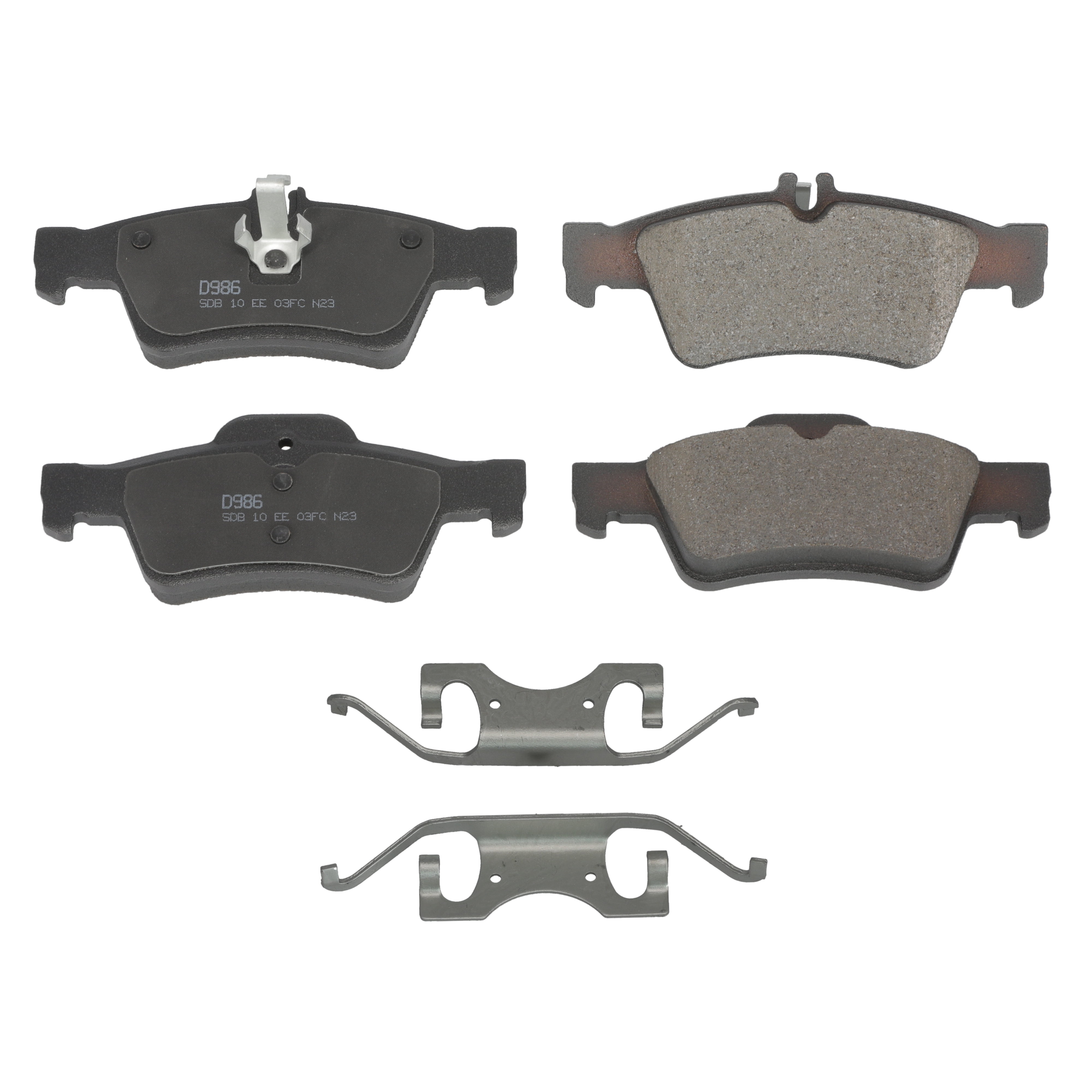 Winstop Brake Pad Set, Rear WS.0986.0.M, Mercedes-Benz E350 2009-2006