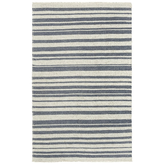 Rizzy Rugs Capri Area Rug CPI107 Casual Beige, 5' x 7' 6", Ivory/Blue