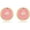 Pink, variant on Forever Facets18K Gold over Sterling Silver Cream Epoxy and CZ Stud Earrings