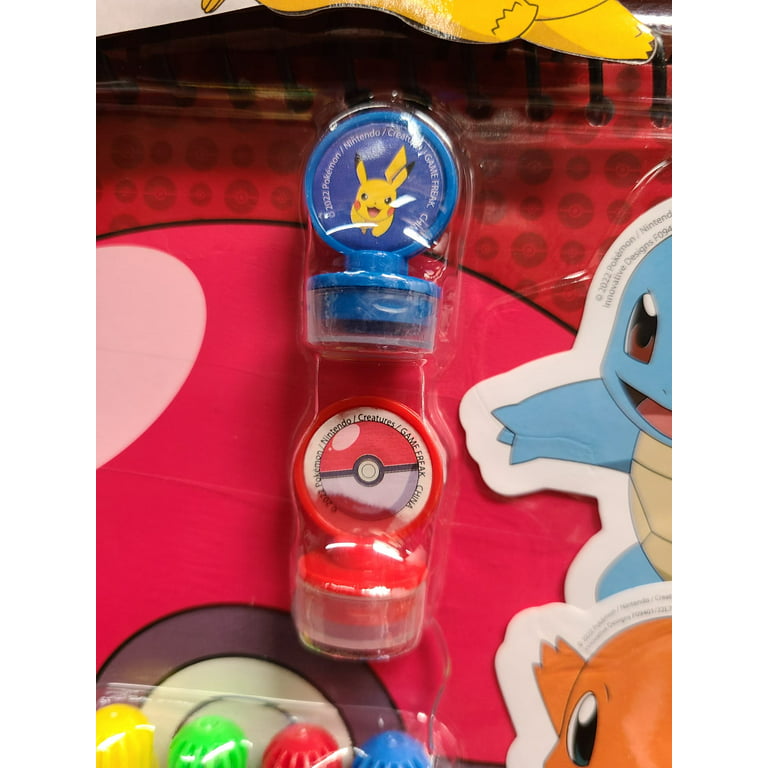 Pokémon Imagination Art Coloring Set, 115 Pcs, Pokemon Toys, Back