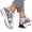 08#Pink, variant on Halloween Skull Print Platform Sneakers For Women Lace Up Round Toe Low Top Gothic Casual Daily Shoes Pink 39