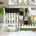 thumbnail image 1 of Leafy Jungle Mudcloth Crib Bedding Set, 1 of 6