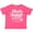 Vintage Hot Pink, variant on Inktastic Florida is My Happy Place with Palm Trees Boys or Girls Toddler T-Shirt