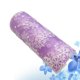 thumbnail image 3 of Rollo de tul navideño con copos de nieve de 15 cm y 10 yardas, cinta de organza brillante con copos de nieve para decoración navideña, envoltura de regalos y decoración de fiestas (lavanda)., 3 of 7