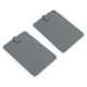 thumbnail image 1 of Almohadilla de electrodo, 2 Almohadillas de Silicona Gel para Electrodos, Reutilizable Almohadillas de unidad TENS, Parches de Electrodos Suaves para Instrumentos de Fisioterapia (7 X 11 Cm) Gris EOTVIA NO, 1 of 6