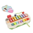 thumbnail image 2 of Juguete Musical para bebé, instrumento de percusión de Piano para golpear a mano, juguetes para golpear para niños y niñas de 1, 2 y 3 años, regalos Verde, 2 of 8