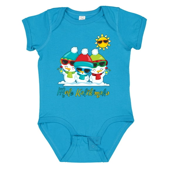 Inktastic Mele Kalikimaka Boys or Girls Baby Bodysuit