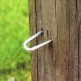 thumbnail image 1 of LOLIPPYY 70 Pcs U Staples for Fencing Iron Mesh Fastening Hardware for, 1 of 7