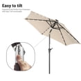 thumbnail image 2 of CHYVARY Patio LED 9FT Market Shade Table Umbrella for Patio and Outdoor With Tilt Button for Deck, Garden and Pool,Beige, 2 of 6