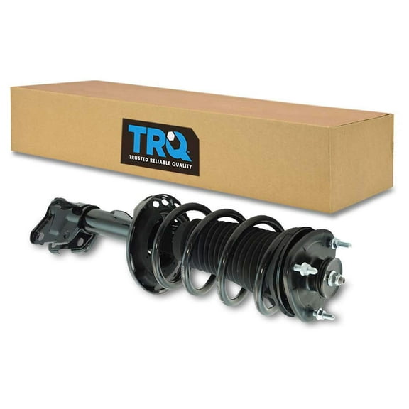 TRQ Front Left Complete Strut & Coil Spring Assembly Drivers Side Fits Select 2009-2015 Honda Pilot