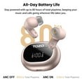 thumbnail image 4 of TOZO NC20 Smart Active Noise Cancelling Wireless Earbuds, LDAC Hi-Res Audio, Stereo Bass, 6 Mics AI Clear Calls, 80H Play, 32 EQ via App, IPX8 Waterproof Headphones, Wireless Charging, LED Display, 4 of 8