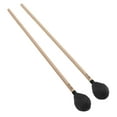 thumbnail image 2 of Keyboard Marimba Mallets, Replacement Professional Soft Playing Yarn Head Mallet Strong Toughness With Maple Handle For Percussion Instruments For Beginner Black, 2 of 8
