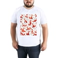 thumbnail image 5 of Oversize Blouse For WomenFox Loose Fit Summer Casual Tees -XL, 5 of 5