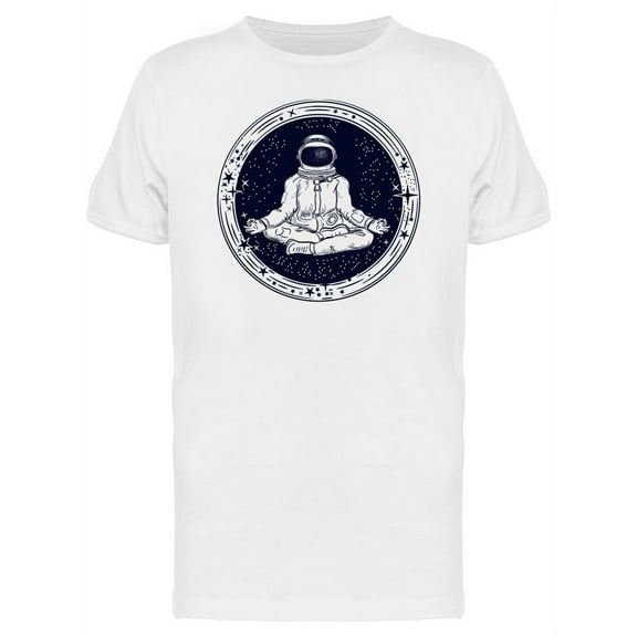 Lotus Astronaut T-Shirt Men -Image by Shutterstock, Male Small