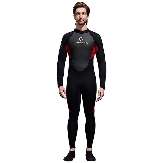 Sun Protection Jacket for Men Long Sleeve Long Pants Wetsuit Neoprene Diving Suit