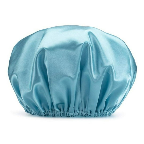 Bonnet de Douche 1 plis Elastique Bleu