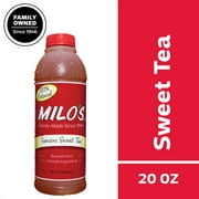 Milos Famous Sweet Iced Tea, 100% Natural, 20 fl oz Bottle