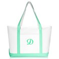 thumbnail image 2 of DALIX Women's Premium Tote Bag Shoulder Bags Monogrammed Mint Green D, 2 of 8