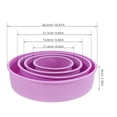 thumbnail image 2 of WASHWEPE 4Ud De Silicona Para Pasteles Con Antiadherente Duradero, 2 of 6